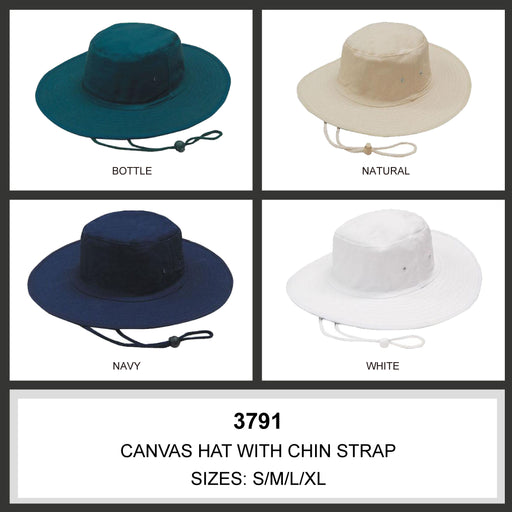 Hat - Canvas - Sim Crawcour Pty Ltd